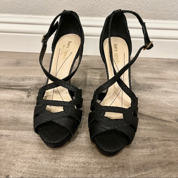 KATE SPADE PLATFORM STILETTO HEELS | SIZE 5 - Picture 2 of 8